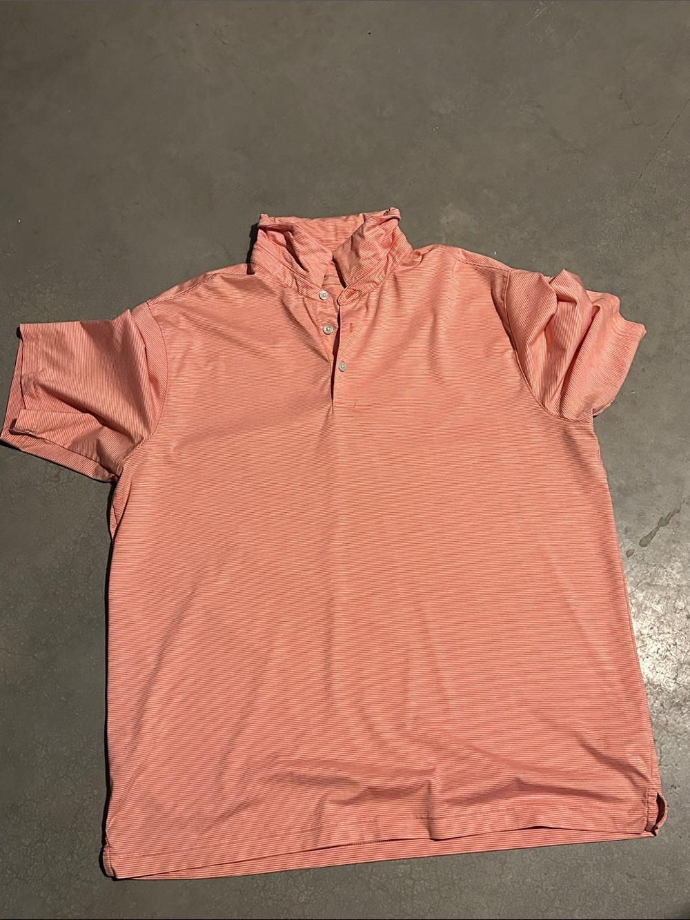 Walter Hagen Coral-Pink Short Sleeve Polo